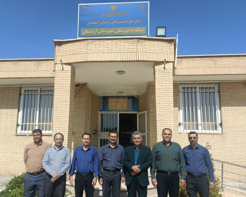 دیدار با رئیس شبکه دامپزشکی شهرستان اردستان به مناسبت روز دامپزشک