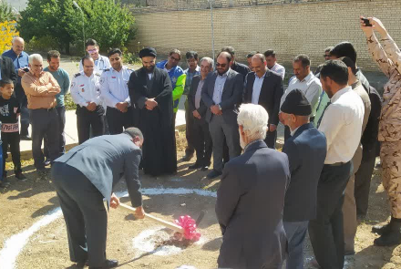 کلنگ زنی مرکز نیسیان