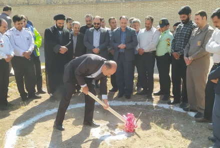 کلنگ زنی مرکز نیسیان