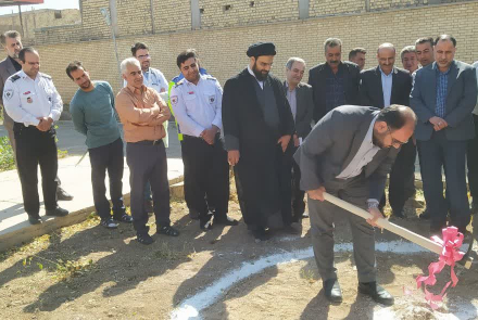 کلنگ زنی مرکز نیسیان