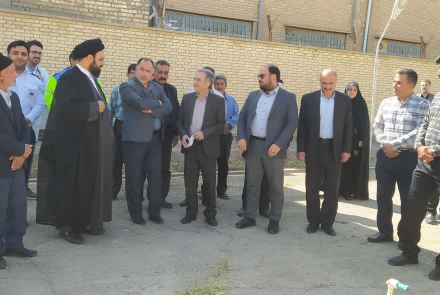 کلنگ زنی مرکز نیسیان