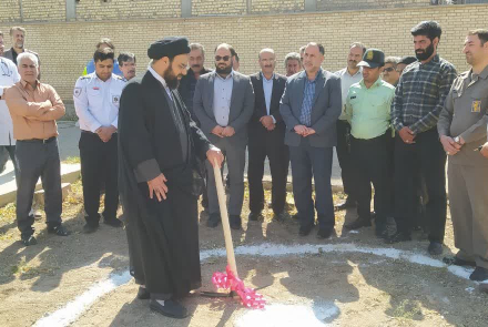 کلنگ زنی مرکز نیسیان