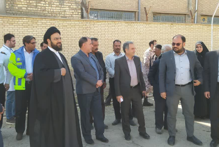 کلنگ زنی مرکز نیسیان
