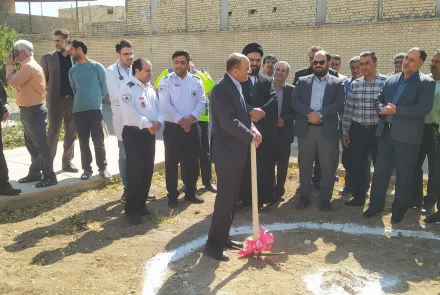 کلنگ زنی مرکز نیسیان