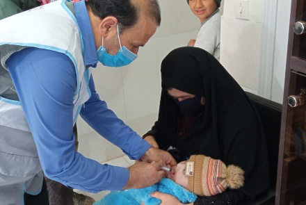 پویش ایمن سازی اتباع خارجی دی ۱۴۰۱