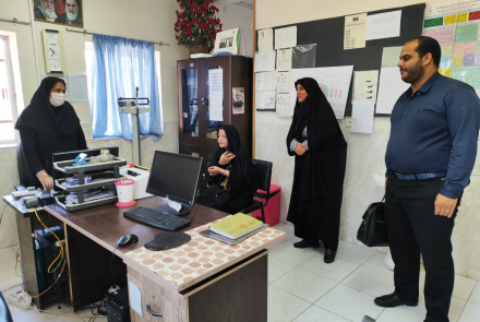 بازدید تیمی معاون بهداشتی
