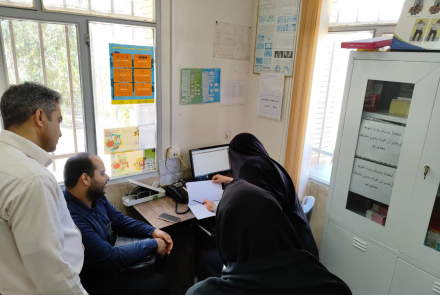 بازدید تیمی معاون بهداشتی