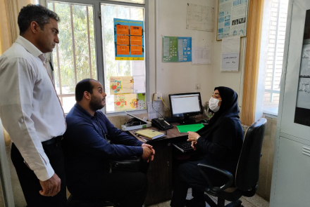 بازدید تیمی معاون بهداشتی