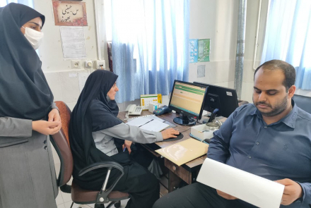 بازدید تیمی معاون بهداشتی