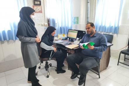 بازدید تیمی معاون بهداشتی