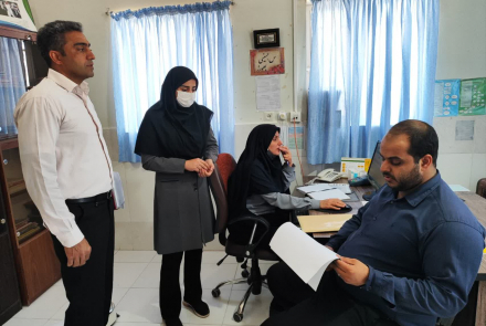 بازدید تیمی معاون بهداشتی
