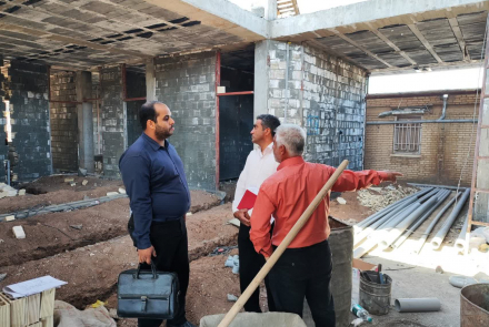 بازدید تیمی معاون بهداشتی